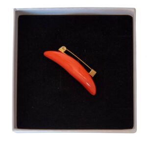BROCHE COLMILLO CORAL