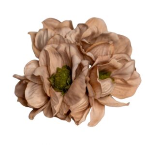 RAMILLETE FLAMENCA AMAPOLA CAMEL
