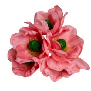 RAMILLETE FLAMENCA AMAPOLA ROSA NUDE