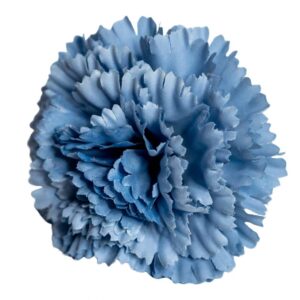 FLOR FLAMENCA CLAVEL CELESTE
