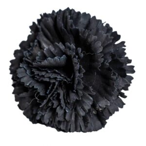 FLOR FLAMENCA CLAVEL NEGRO