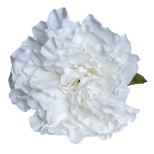 FLOR FLAMENCA PEONIA MAXI BLANCA