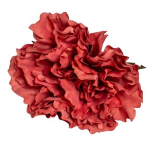 FLOR FLAMENCA PEONIA MELOCOTON