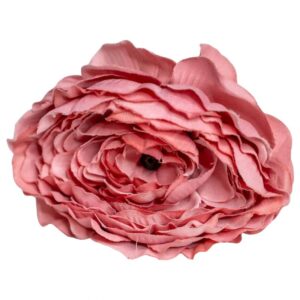 FLOR FLAMENCA PEONIA MINI EMPOLVADA
