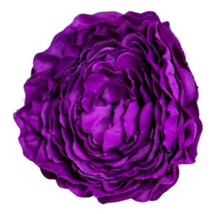 FLOR FLAMENCA PEONIA MINI MORADA