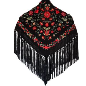 MANTONCILLO JARDIN NEGRO