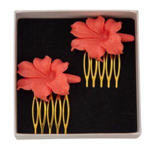 PEINECILLOS CAMPANITAS ROSA INFANTA