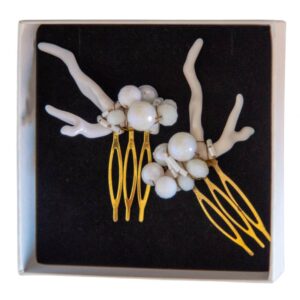 PEINECILLOS CORAL BLANCO