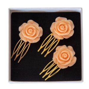 PEINECILLOS ROSA NARANJA