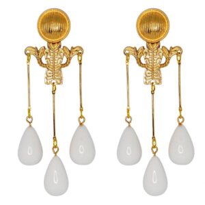 PENDIENTES VILLADIEGO BLANCO