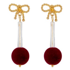 PENDIENTES CARMEN BURDEOS