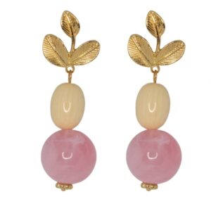 PENDIENTES FERIA ROSA