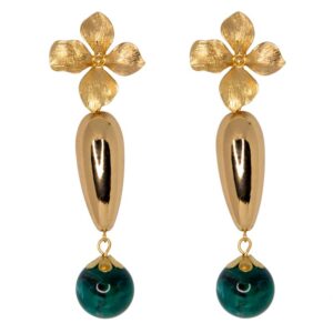 PENDIENTES LUISA VERDE