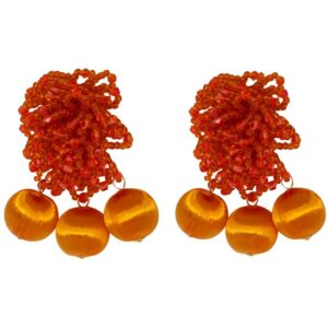 PENDIENTES SILVIA NARANJA