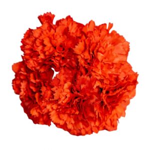 RAMILLETE FLAMENCA CLAVEL MINI CORAL